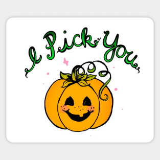 Pick of the Pumpkin Patch Sticker